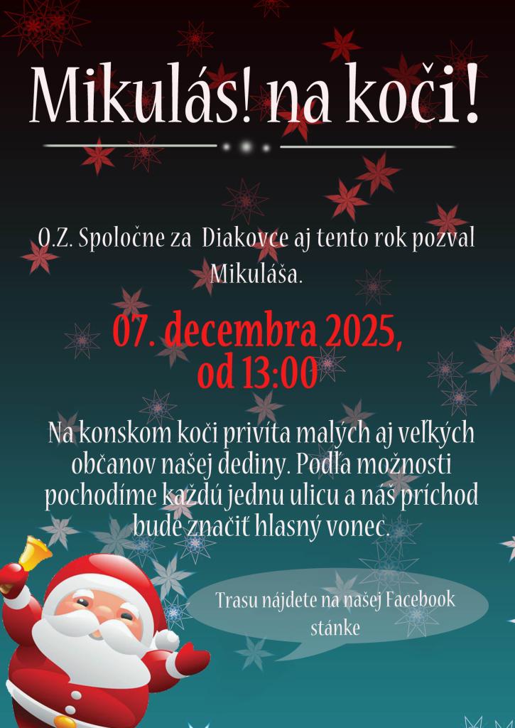 Mikuláš na&nbsp;koči!
