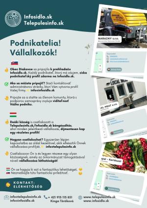 Leták - Szórólap - Településinfó 1